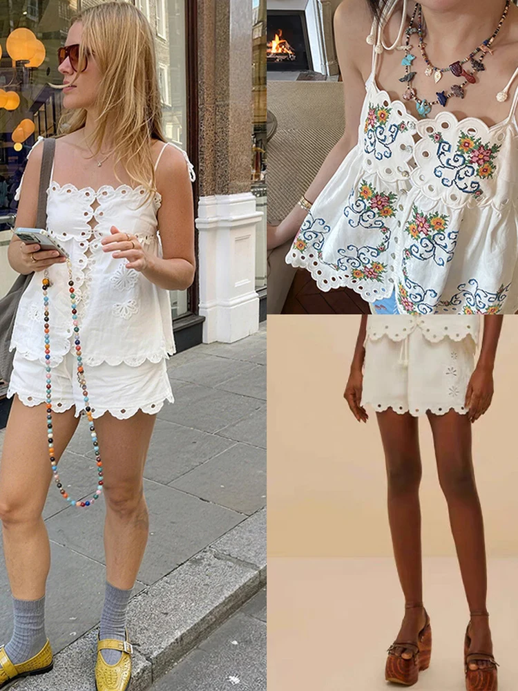 Spring 2026 Ladies' Cute Cross-Stitch Embroidered Hollow Bow-Knot Short Shorts Strap Knot Women's Shorts
Spring 2026 Ladies' Cute Cross-Stitch Embroidered Hollow Bow-Knot Short Shorts Strap Knot Women's Shorts
