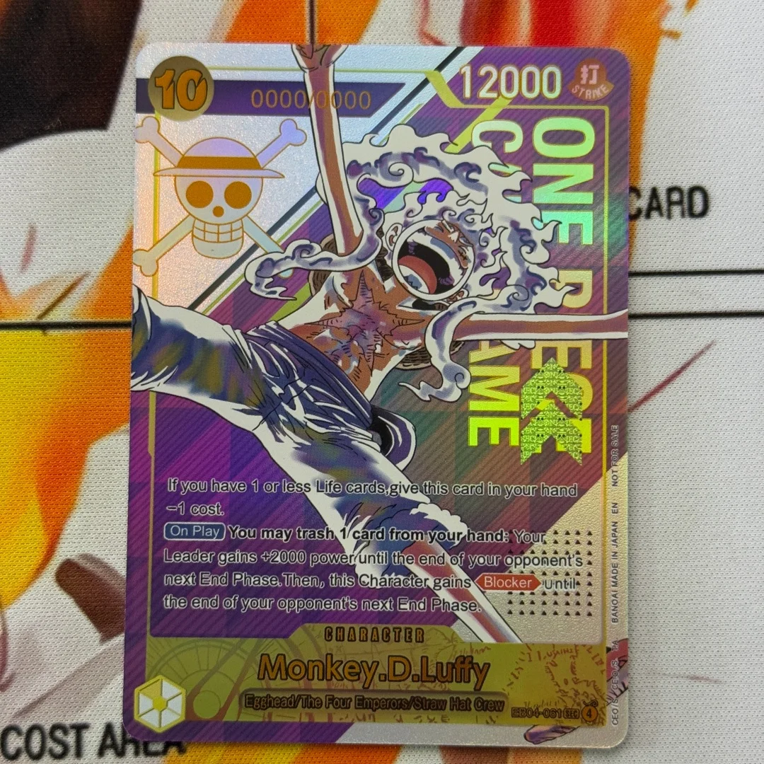 English Proxy One Piece Championship 26-27 Monkey.D.Luffy Serial Number Collectible Card OPCG Anime Gift
English Proxy One Piece Championship 26-27 Monkey.D.Luffy Serial Number Collectible Card OPCG Anime Gift