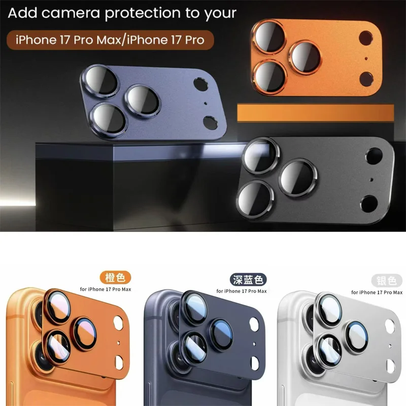 100PCS For For iPhone 17 Air Pro Max 3D Titanium AG Matte Camera Lens Protector Tempered Glass Screen Film
100PCS For For iPhone 17 Air Pro Max 3D Titanium AG Matte Camera Lens Protector Tempered Glass Screen Film