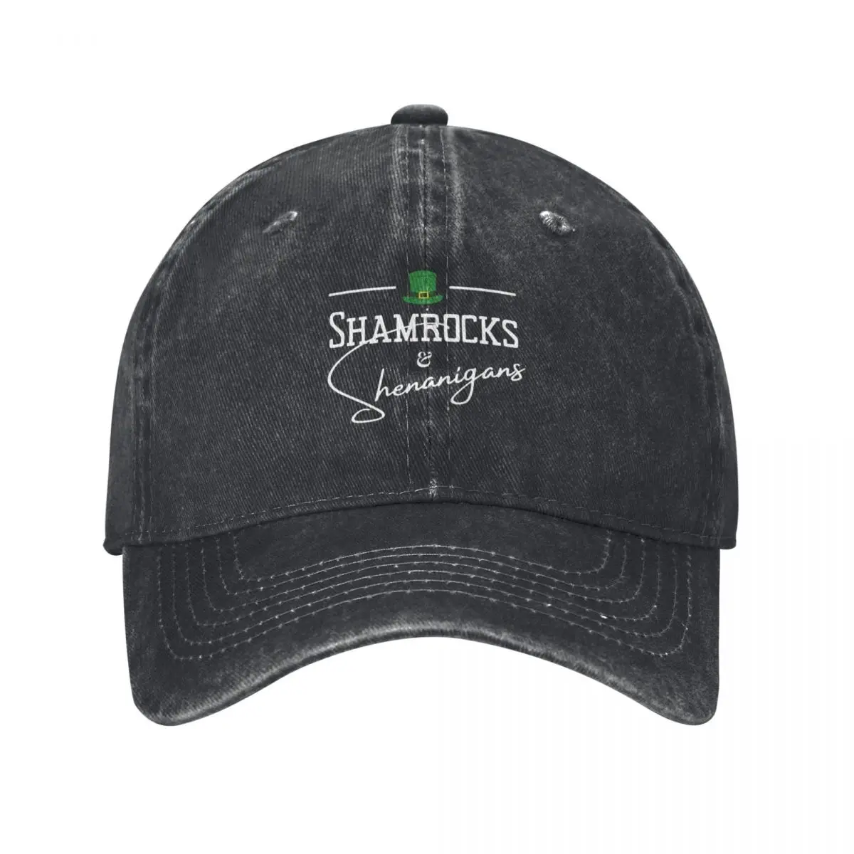 Shamrocks and Shenanigans Design - St. Patrick's Day, St. Pattys Irish Baseball Cap derby hat Luxury man cap Luxury Woman Men's
Shamrocks and Shenanigans Design - St. Patrick's Day, St. Pattys Irish Baseball Cap derby hat Luxury man cap Luxury Woman Men's