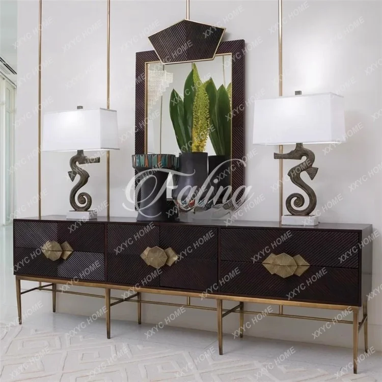 Hh2ccn neoclassical solid wood engraved TV cabinet high locker
Hh2ccn neoclassical solid wood engraved TV cabinet high locker
