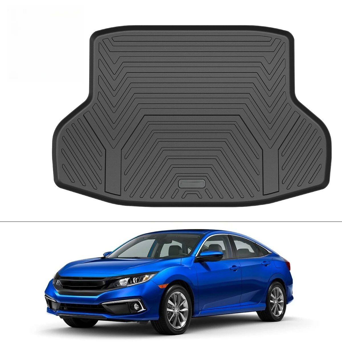 3D-коврик в багажник для Honda Civic Sedan 2016-2021, всепогодный, для заднего пола
3D-коврик в багажник для Honda Civic Sedan 2016-2021, всепогодный, для заднего пола