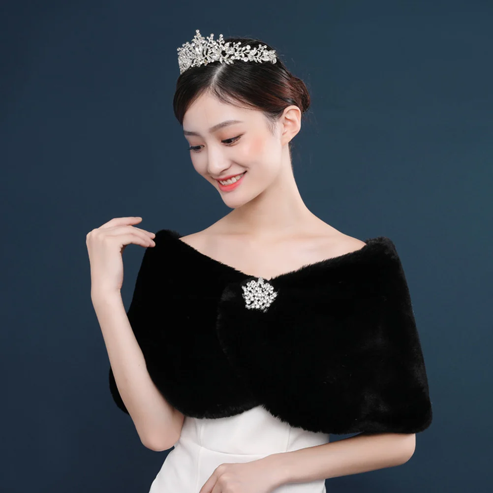 1PC Bride Warm Shawl with Rhinestone Elegant Wedding Dress Tippet Dress Plush Shawl Mom Wedding Etiquette Warm Shawl for Women W
1PC Bride Warm Shawl with Rhinestone Elegant Wedding Dress Tippet Dress Plush Shawl Mom Wedding Etiquette Warm Shawl for Women W