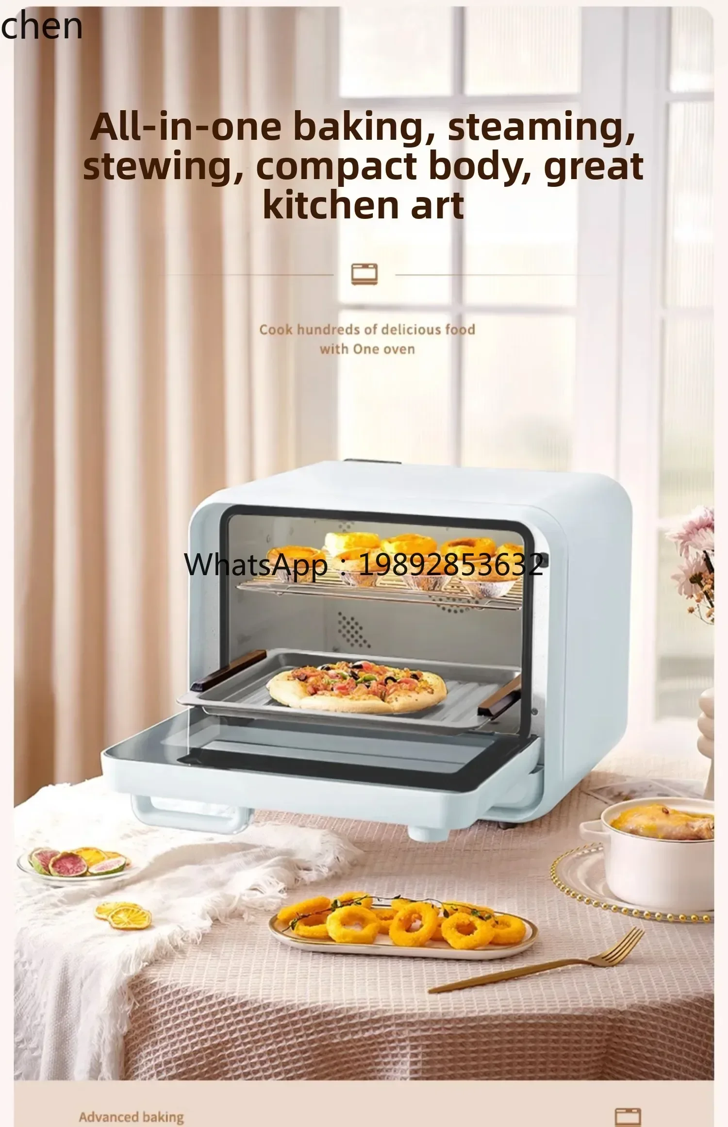 cc26 steaming and baking machine household desktop steaming oven large capacity baking oven steamer
cc26 steaming and baking machine household desktop steaming oven large capacity baking oven steamer