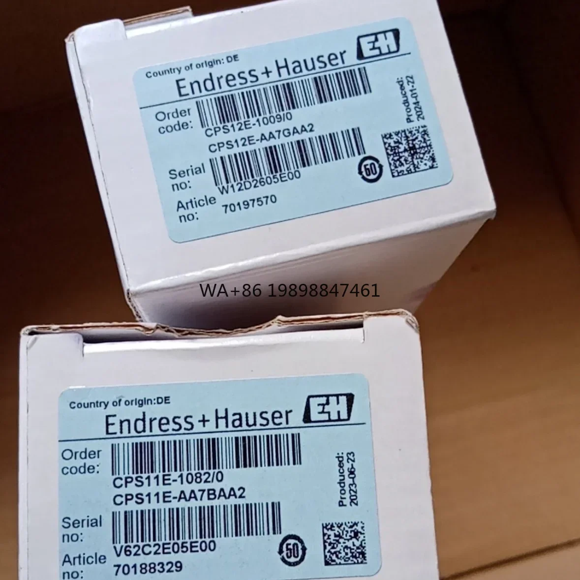 E+H Digital ORP Electrode Memosens CPS12E Liquid Analysis Memosens 2.0 ORP Digital Glass Electrode OEM Customizable
E+H Digital ORP Electrode Memosens CPS12E Liquid Analysis Memosens 2.0 ORP Digital Glass Electrode OEM Customizable