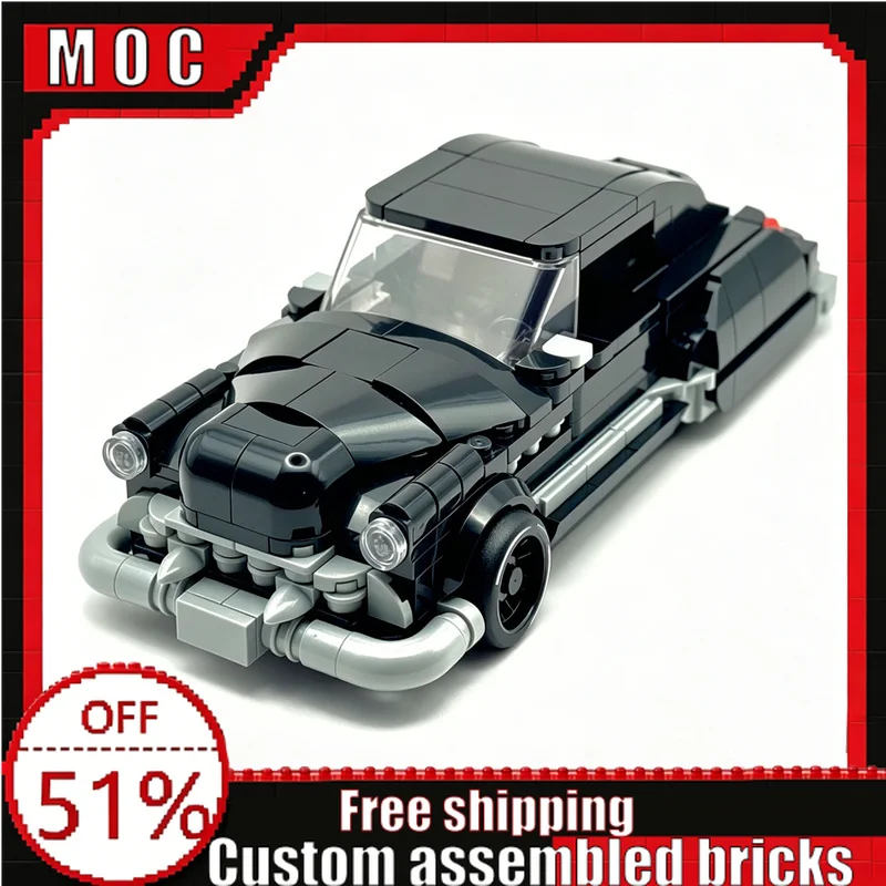 358 Parts 1949 American Classic Hardtop Sedan Model Building Blocks Educational Assembly Toys Creative Birthday Christmas Gifts
358 Parts 1949 American Classic Hardtop Sedan Model Building Blocks Educational Assembly Toys Creative Birthday Christmas Gifts