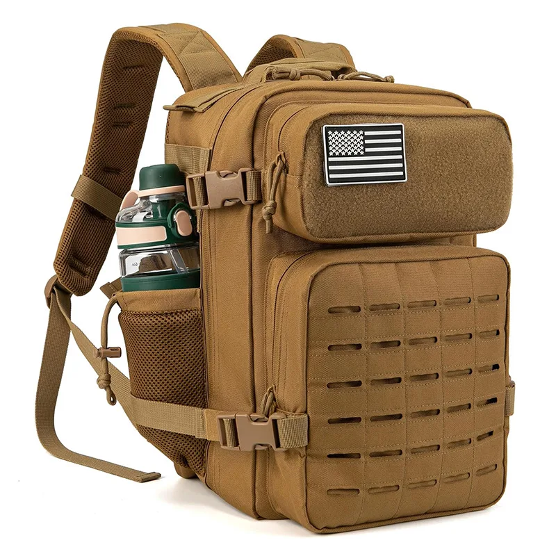 25L Tactical Backpack Outdoor Bag for Fitness MOLLE Backpack GYM For Women/Men EDC Hiking Survival Rucksack Witch Bottle Holder
25L Tactical Backpack Outdoor Bag for Fitness MOLLE Backpack GYM For Women/Men EDC Hiking Survival Rucksack Witch Bottle Holder