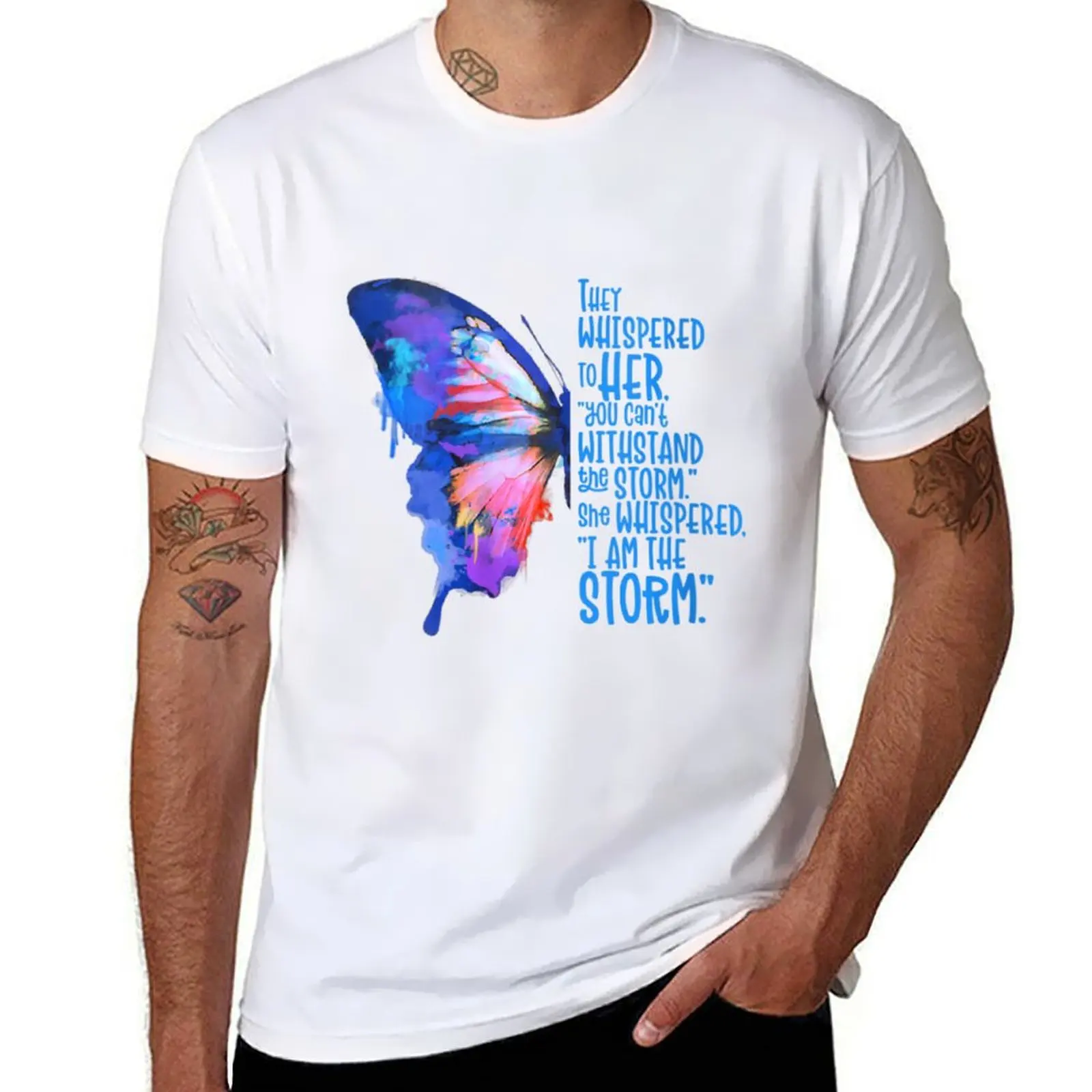 Womens Womens, Butterfly Tee, I Am The Storm, Inspire And Motivate V-Neck T-Shirt t shirts for man slim fit T-Shirt
Womens Womens, Butterfly Tee, I Am The Storm, Inspire And Motivate V-Neck T-Shirt t shirts for man slim fit T-Shirt