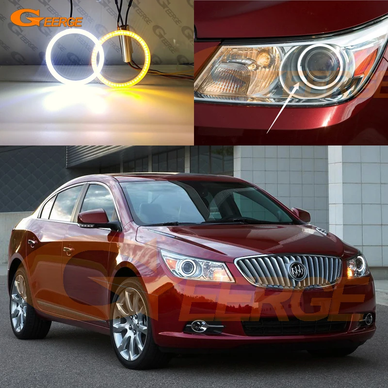 For Buick Lacrosse 2010 2011 2012 Ultra Bright Day Light Turn Signal SMD LED Angel Eyes Kit Halo Rings
For Buick Lacrosse 2010 2011 2012 Ultra Bright Day Light Turn Signal SMD LED Angel Eyes Kit Halo Rings