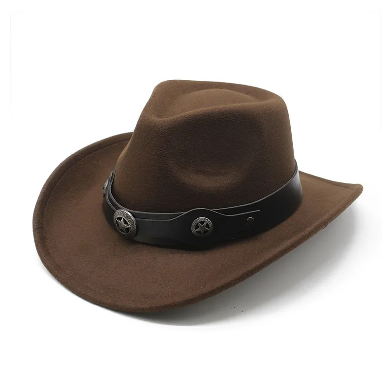 Western Denim Style Felt Cap Tibetan Top Hat Men And Women Autumn And Winter Fedora Hat New Woolen Hat
Western Denim Style Felt Cap Tibetan Top Hat Men And Women Autumn And Winter Fedora Hat New Woolen Hat