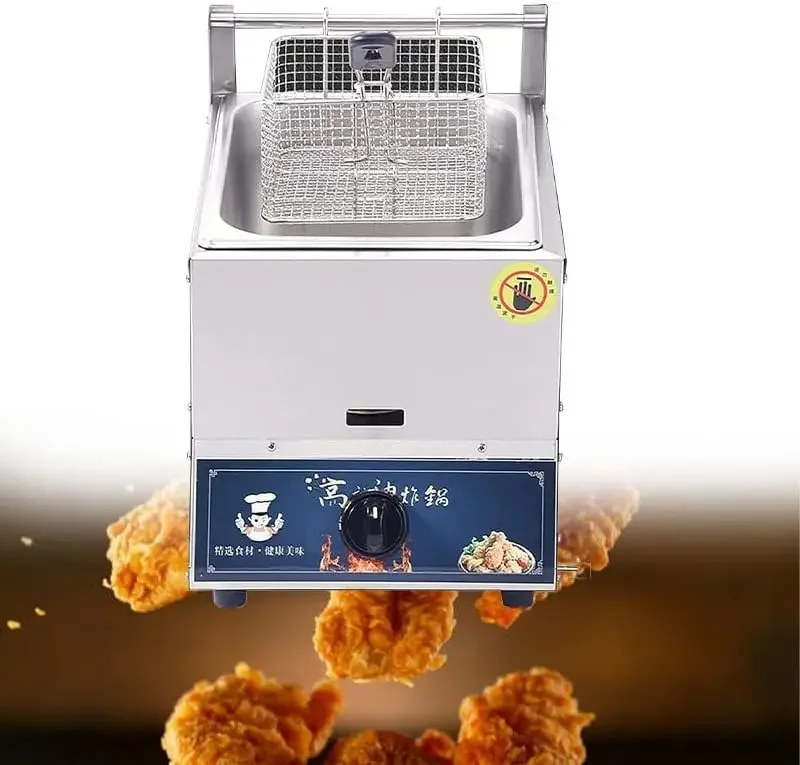 Two Tank Propane Deep Fryer With Stainless Steel Basket Lid Covers Large Oil Tank Capacity Regulating Knobs
Two Tank Propane Deep Fryer With Stainless Steel Basket Lid Covers Large Oil Tank Capacity Regulating Knobs