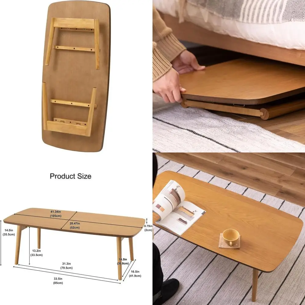 Журнальный столик из натурального дуба и каучукового дерева, 41,3 x 20,5 x 14 дюймов (ширина x глубина x высота), предметы первой необходимости для дома
Журнальный столик из натурального дуба и каучукового дерева, 41,3 x 20,5 x 14 дюймов (ширина x глубина x высота), предметы первой необходимости для дома