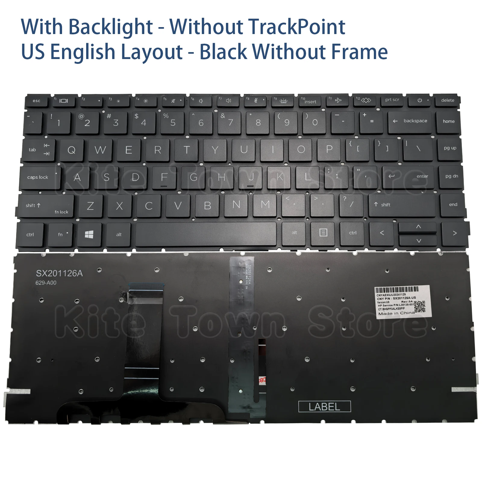 Новая клавиатура для ноутбука с подсветкой и американской раскладкой для HP ProBook 440 G8 G9 445 G8 G9 640 G8 G9 G10 645 G8 G9 черная без рамки 
Новая клавиатура для ноутбука с подсветкой и американской раскладкой для HP ProBook 440 G8 G9 445 G8 G9 640 G8 G9 G10 645 G8 G9 черная без рамки