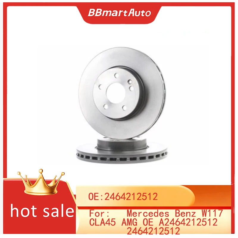 BBmart Auto Spare Parts 2 pcs Front Brake D isc For Mercedes Benz W117 CLA45 AMG OE A2464212512 2464212512
BBmart Auto Spare Parts 2 pcs Front Brake D isc For Mercedes Benz W117 CLA45 AMG OE A2464212512 2464212512