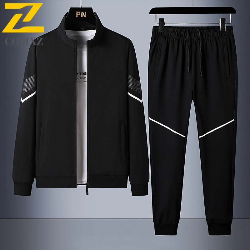 Men's Tracksuit Autumn Fashion Jogging and Running Sports Set 2-piece Jacket+Sports Pants Set Men Clothing Daily Sportswear 6xl
Men's Tracksuit Autumn Fashion Jogging and Running Sports Set 2-piece Jacket+Sports Pants Set Men Clothing Daily Sportswear 6xl