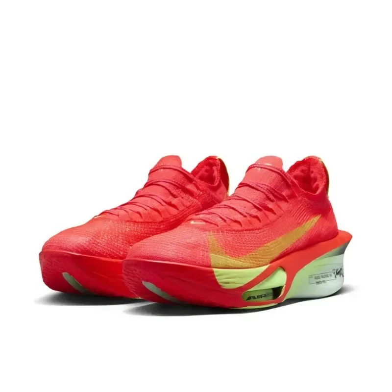 Nike Air Zoom Alphafly 3, красные, зеленые, сетчатые, нескользящие, на воздушной подушке, марафонские мужские и женские кроссовки FD8311-600
Nike Air Zoom Alphafly 3, красные, зеленые, сетчатые, нескользящие, на воздушной подушке, марафонские мужские и женские кроссовки FD8311-600
