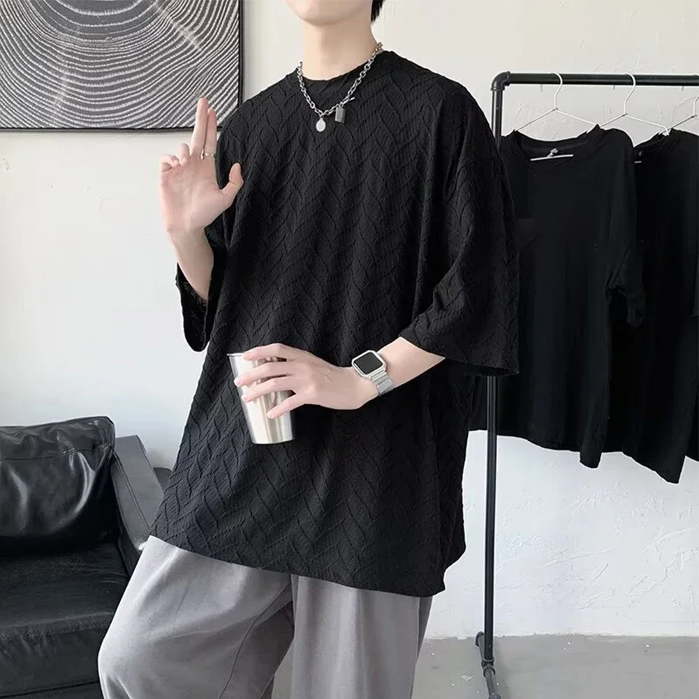 Flexible Spring Summer Top Wear High Street Fashion Jacquard Top Casual Tee Wardrobe Essential Fashionable Shirts
Flexible Spring Summer Top Wear High Street Fashion Jacquard Top Casual Tee Wardrobe Essential Fashionable Shirts