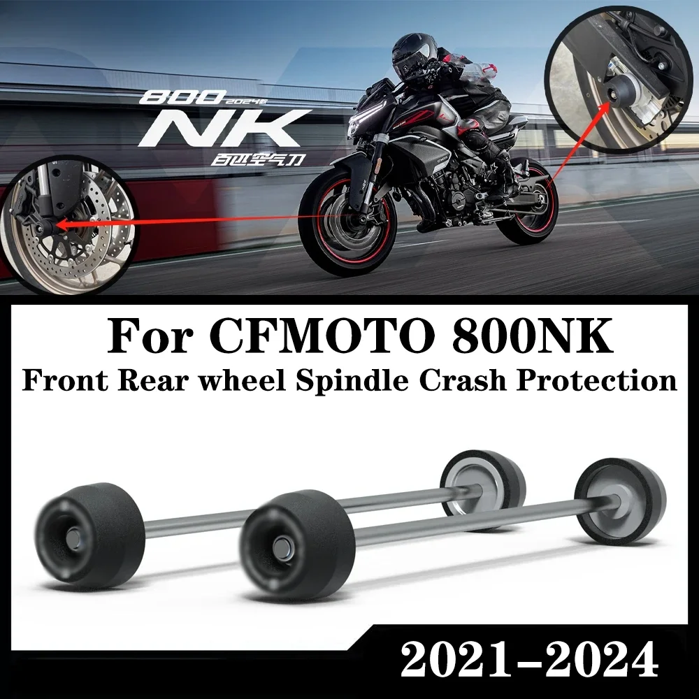 For CFMOTO 800NK 800MT 2021-2024 Motorcycle Front & Rear Axle Fork Crash Sliders Wheel Protection
For CFMOTO 800NK 800MT 2021-2024 Motorcycle Front & Rear Axle Fork Crash Sliders Wheel Protection