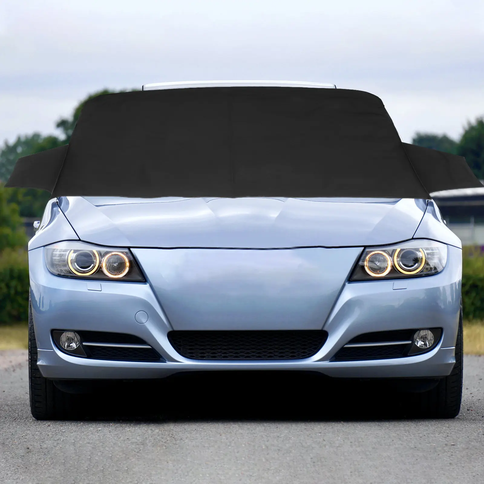 Sturdy Automotive Windshield Cover Winter Snow Guard with Soft Bottom Layer Adjustable Strap Design Frost Snow
Sturdy Automotive Windshield Cover Winter Snow Guard with Soft Bottom Layer Adjustable Strap Design Frost Snow