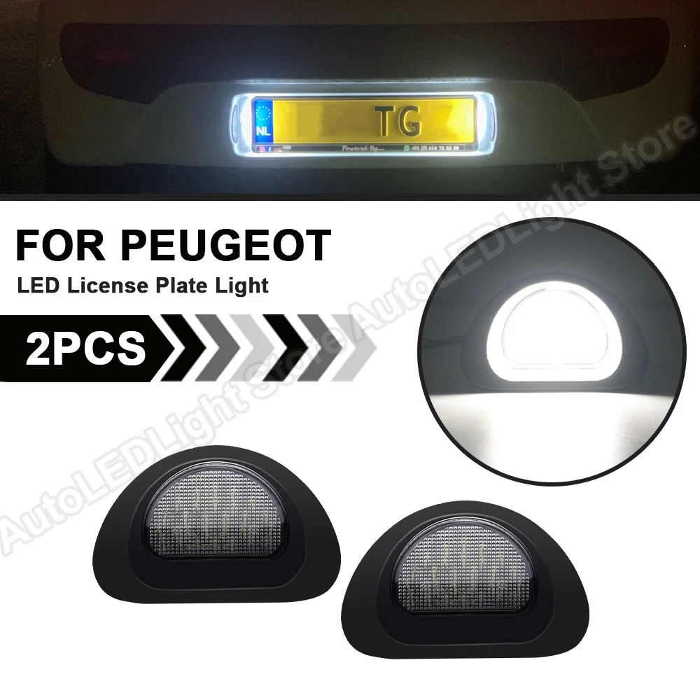 2pcs Canbus LED License Plate Light For Peugeot 107 2005-2014 For Citroen C1 2005-2013 LED Rear Number Plate Lamp OEM# 6340E2
2pcs Canbus LED License Plate Light For Peugeot 107 2005-2014 For Citroen C1 2005-2013 LED Rear Number Plate Lamp OEM# 6340E2