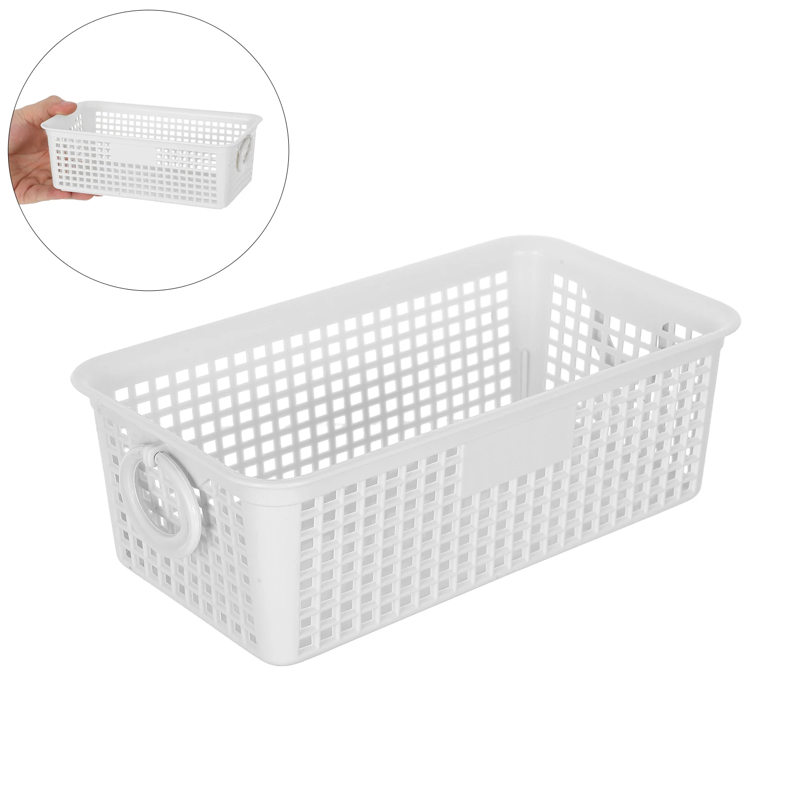 3Pcs Desktop Storage Baskets Mini Plastic Hollow Storage Bin Portable Compact Organization Basket for Home Kitchen Bathroom
3Pcs Desktop Storage Baskets Mini Plastic Hollow Storage Bin Portable Compact Organization Basket for Home Kitchen Bathroom