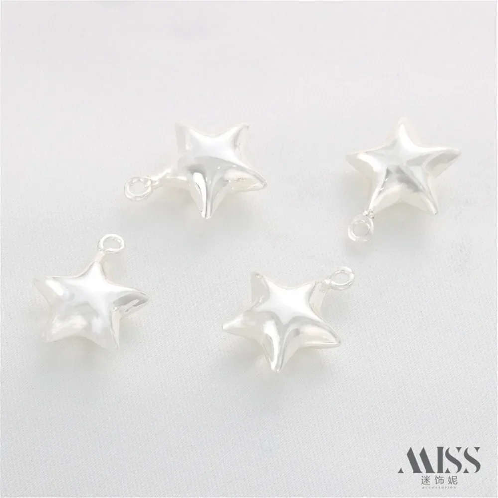 14K Gold-packed Silver Hollow Pentagram Pendant DIY Handmade Bracelet Necklace Star Pendant Pendant Accessories
14K Gold-packed Silver Hollow Pentagram Pendant DIY Handmade Bracelet Necklace Star Pendant Pendant Accessories