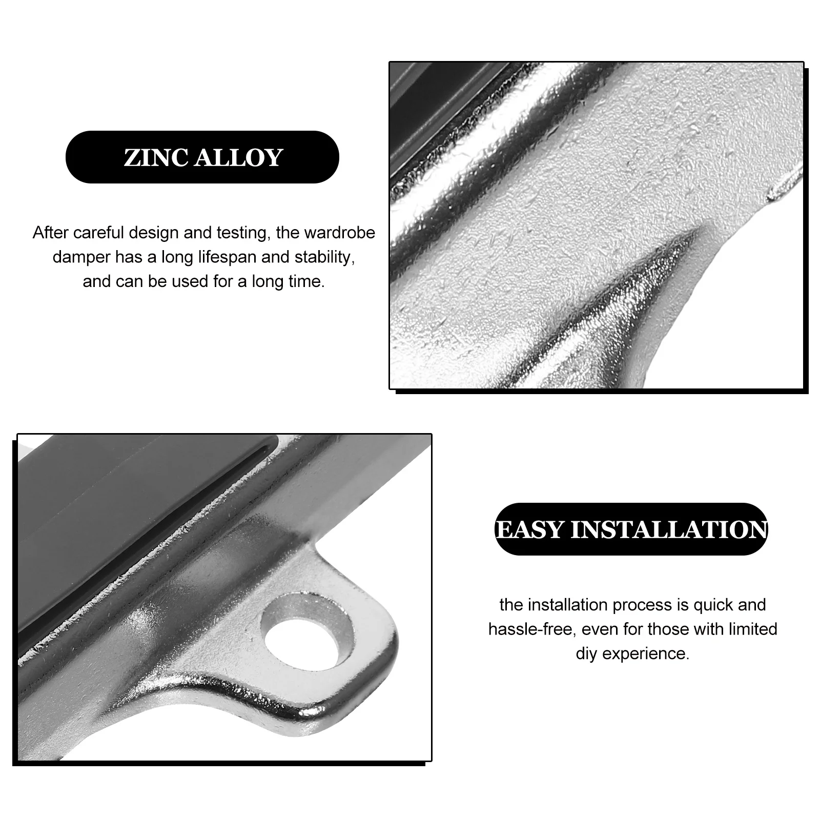 Heavy Duty Wardrobe Door Damper Buffer Soft Closing Adapter Cabinet Door Damper Shock Absorber Closing System Noise
Heavy Duty Wardrobe Door Damper Buffer Soft Closing Adapter Cabinet Door Damper Shock Absorber Closing System Noise