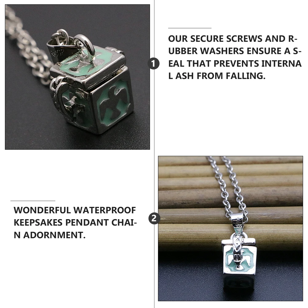 Copper Square Ashes Pendant Chain Waterproof Openable Keepsake Memorial Gifts Wishing Necklace Premium Material Secure Screws
Copper Square Ashes Pendant Chain Waterproof Openable Keepsake Memorial Gifts Wishing Necklace Premium Material Secure Screws