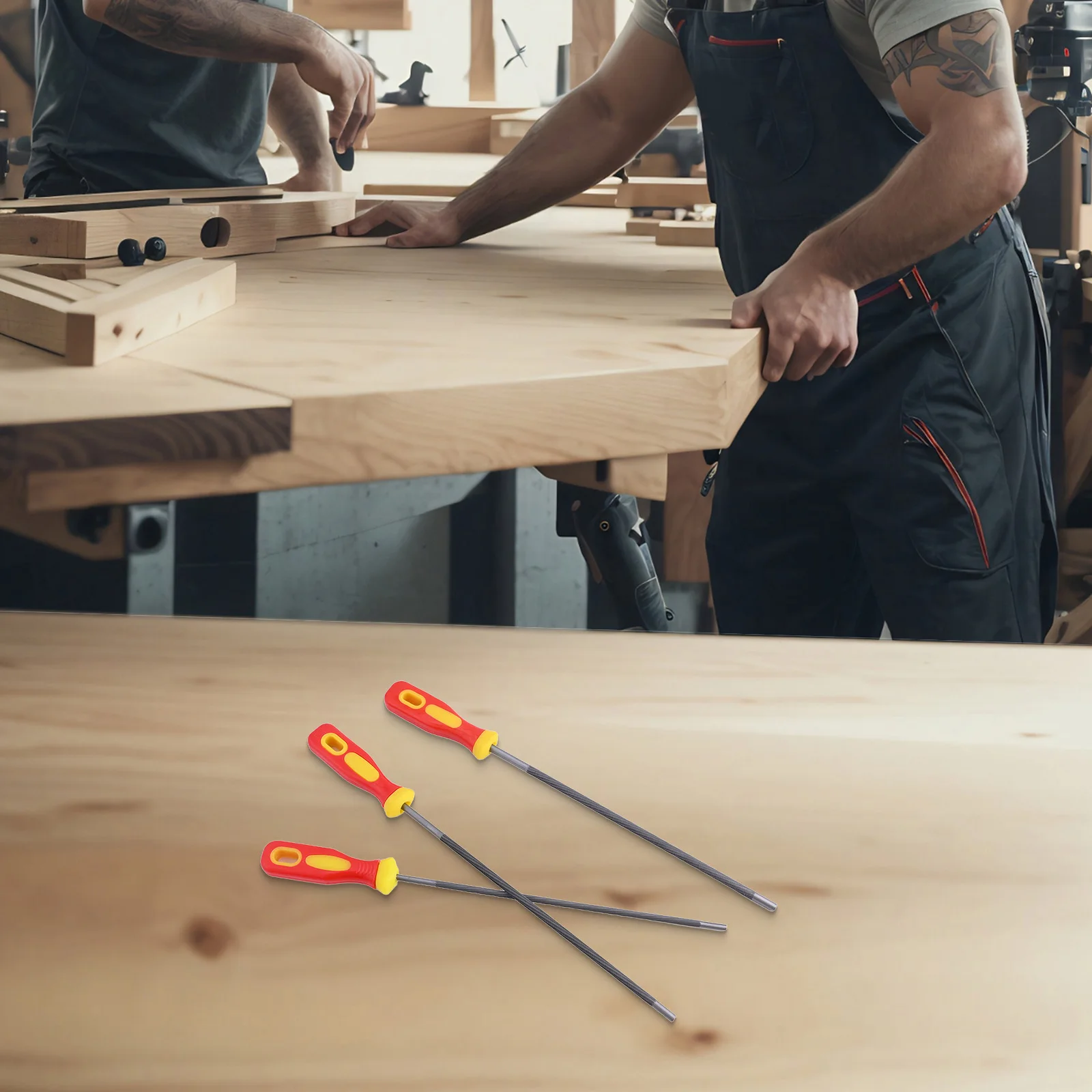 Woodwork Chainsaw Files Chainsaw Files Round Files Polishing Direction Manual Measurement Monitor Difference Red+yellow
Woodwork Chainsaw Files Chainsaw Files Round Files Polishing Direction Manual Measurement Monitor Difference Red+yellow