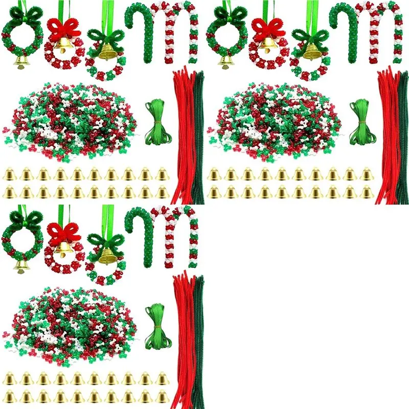 【NOW SAVE】4710 PCS Christmas Beaded Ornament Kit Party Craft Wreath Candy Cane For Christmas Hanging
【NOW SAVE】4710 PCS Christmas Beaded Ornament Kit Party Craft Wreath Candy Cane For Christmas Hanging