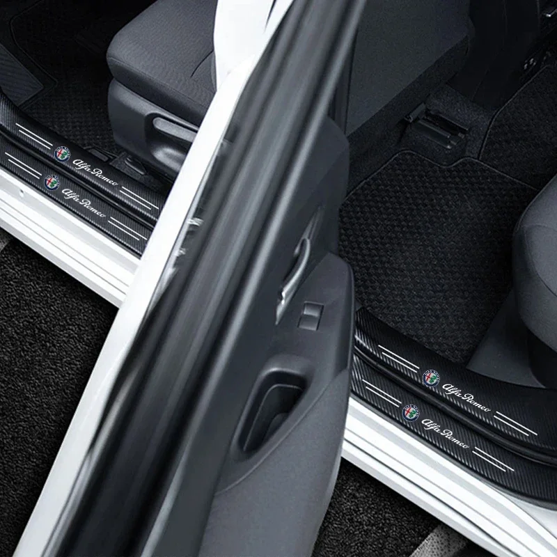 1/4/5Pcs For Alfa Romeo 4C 159 Spider Giulia Giulietta 156 Tonale Mito 147 Car Door Sill Scuff Plate Decor Carbon Fiber Stickers
1/4/5Pcs For Alfa Romeo 4C 159 Spider Giulia Giulietta 156 Tonale Mito 147 Car Door Sill Scuff Plate Decor Carbon Fiber Stickers