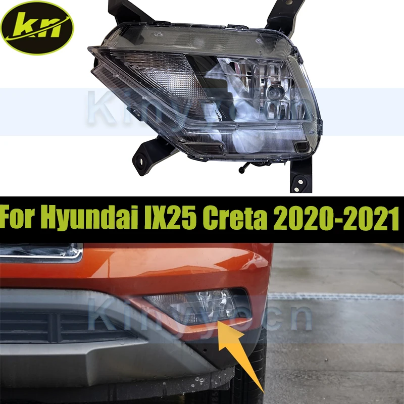 Front Bumper Fog Lamp Light For Hyundai IX25 Creta 2020-2021 Front Driving Lamp Signal Light
Front Bumper Fog Lamp Light For Hyundai IX25 Creta 2020-2021 Front Driving Lamp Signal Light