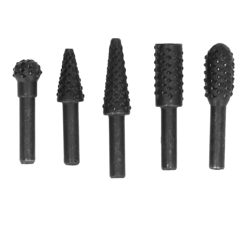 5Pcs Rotary Burr File Bit HSS Woodworking Carving Drill DIY Cutting Tools 1/4in Shank
5Pcs Rotary Burr File Bit HSS Woodworking Carving Drill DIY Cutting Tools 1/4in Shank