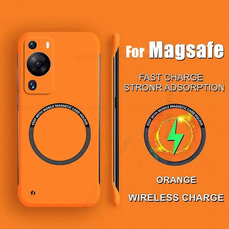 For Huawei P60 Pro For Magsafe Frameless Phone Case For Huawei P50 P30 P40 Pro Plus Capa Wireless Magnetic Magsafing Matte Cover
For Huawei P60 Pro For Magsafe Frameless Phone Case For Huawei P50 P30 P40 Pro Plus Capa Wireless Magnetic Magsafing Matte Cover