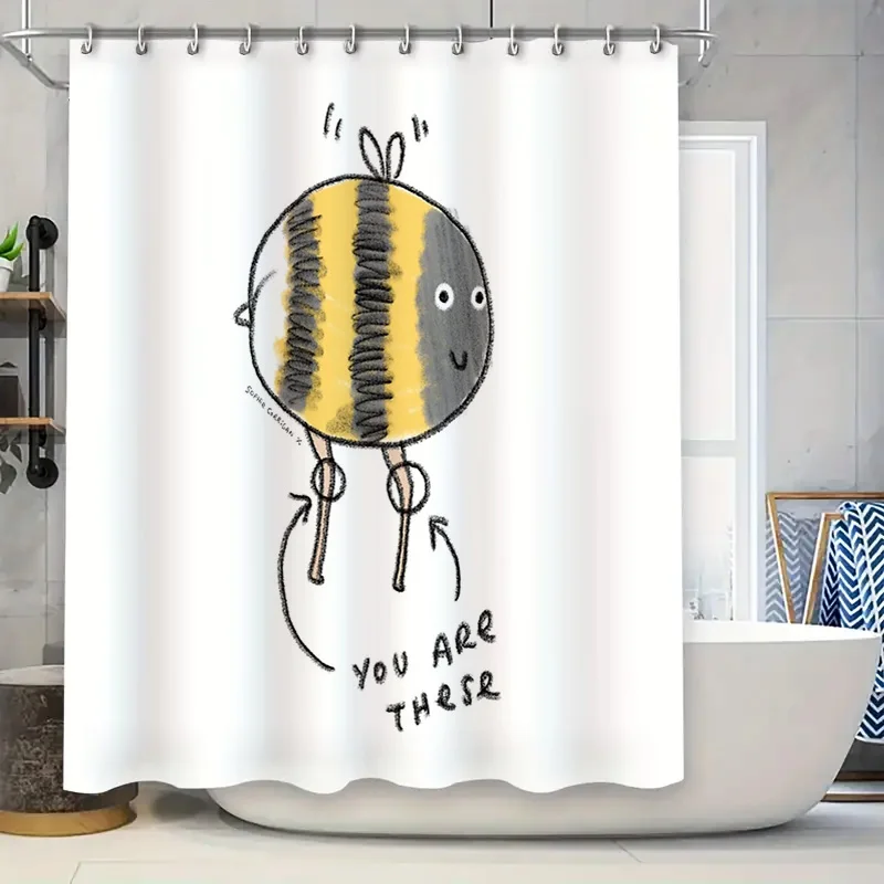 Bee Shower Curtain Nature Forest Animal Decor Bathroom Set Waterproof Vintage Farmhouse Home Decor Washable Fabric
Bee Shower Curtain Nature Forest Animal Decor Bathroom Set Waterproof Vintage Farmhouse Home Decor Washable Fabric