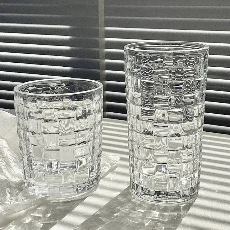 TOPLIVING Coffee Cup Creative Drink Cup Rattan Weave Pattern Drinking Bottle Household Relief Water Glass Wholesale Cups Glass D
TOPLIVING Coffee Cup Creative Drink Cup Rattan Weave Pattern Drinking Bottle Household Relief Water Glass Wholesale Cups Glass D