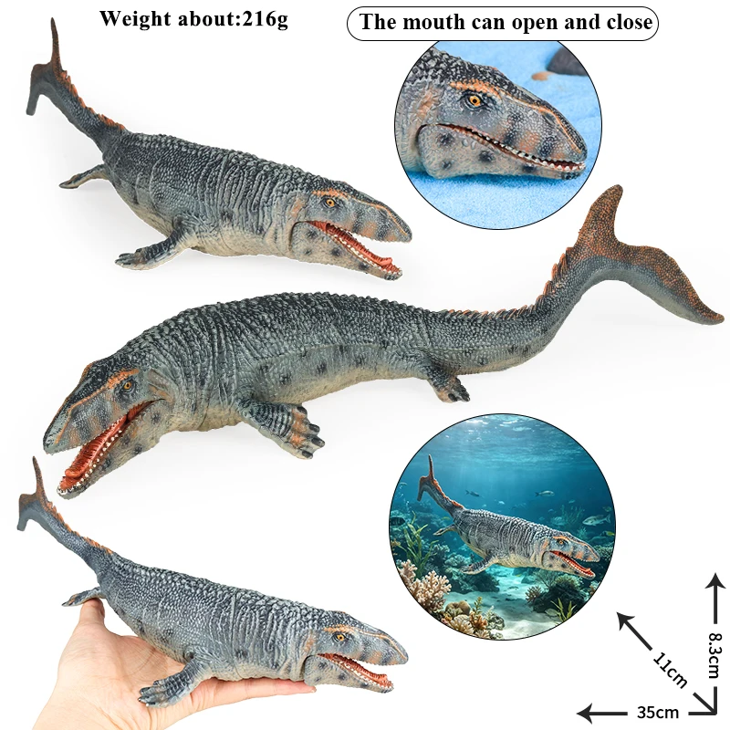 Фигурки динозавров Oenux Savage Prognathodon Mosasaurus Kronosaurus, модели животных из твердого ПВХ, коллекционные игрушки для детей, подарок
Фигурки динозавров Oenux Savage Prognathodon Mosasaurus Kronosaurus, модели животных из твердого ПВХ, коллекционные игрушки для детей, подарок