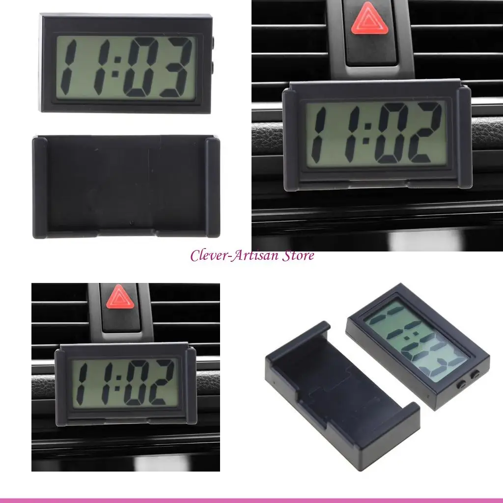 E06B Digital Table Car Dashboard Desk Electronic Clock Easy to Carry Simple Design Easy To Install Convenient Gift for Man
E06B Digital Table Car Dashboard Desk Electronic Clock Easy to Carry Simple Design Easy To Install Convenient Gift for Man