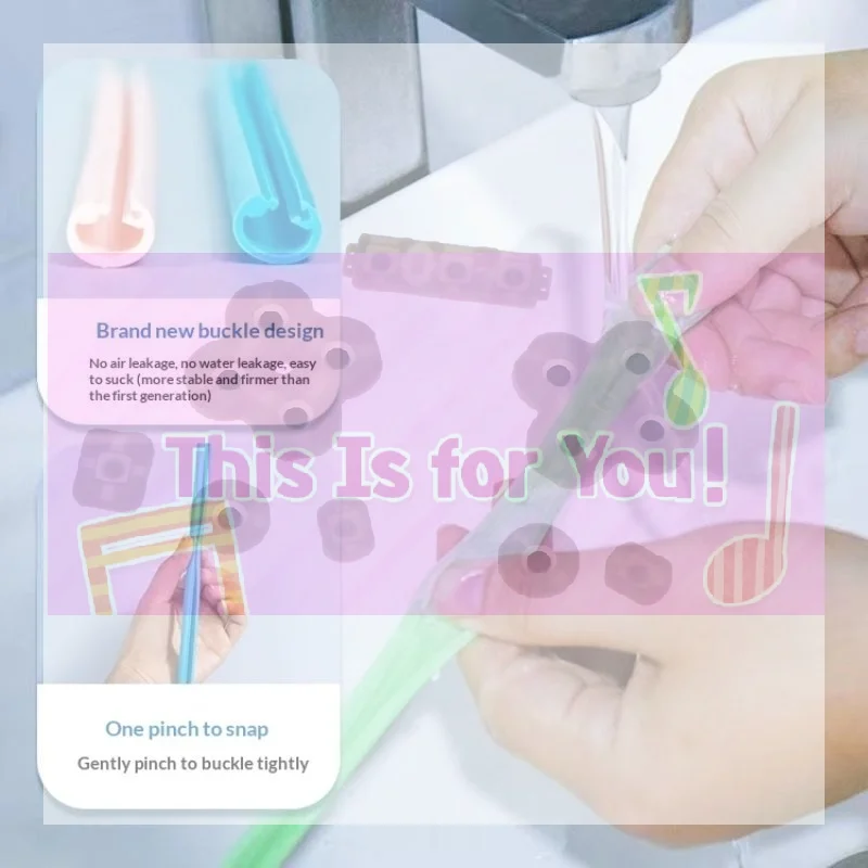 Silicone Reusable Straws Detachable Soft Drinking Openable Snap Straw BPA-Free, Easy To Clean Openable Straw Kitchen Supplies
Silicone Reusable Straws Detachable Soft Drinking Openable Snap Straw BPA-Free, Easy To Clean Openable Straw Kitchen Supplies