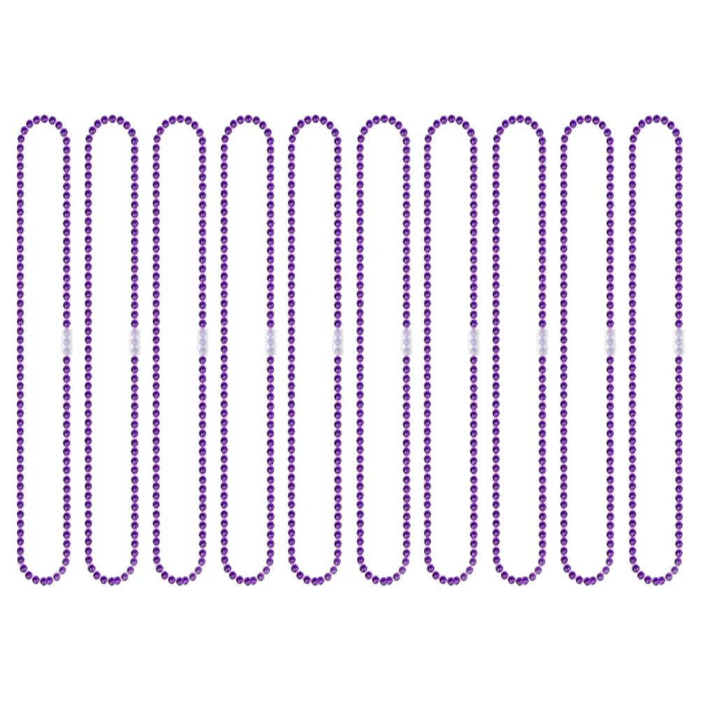 Decorative Necklace Bead Chain Beaded Party Jewelry Purple Festival Accessories
Decorative Necklace Bead Chain Beaded Party Jewelry Purple Festival Accessories