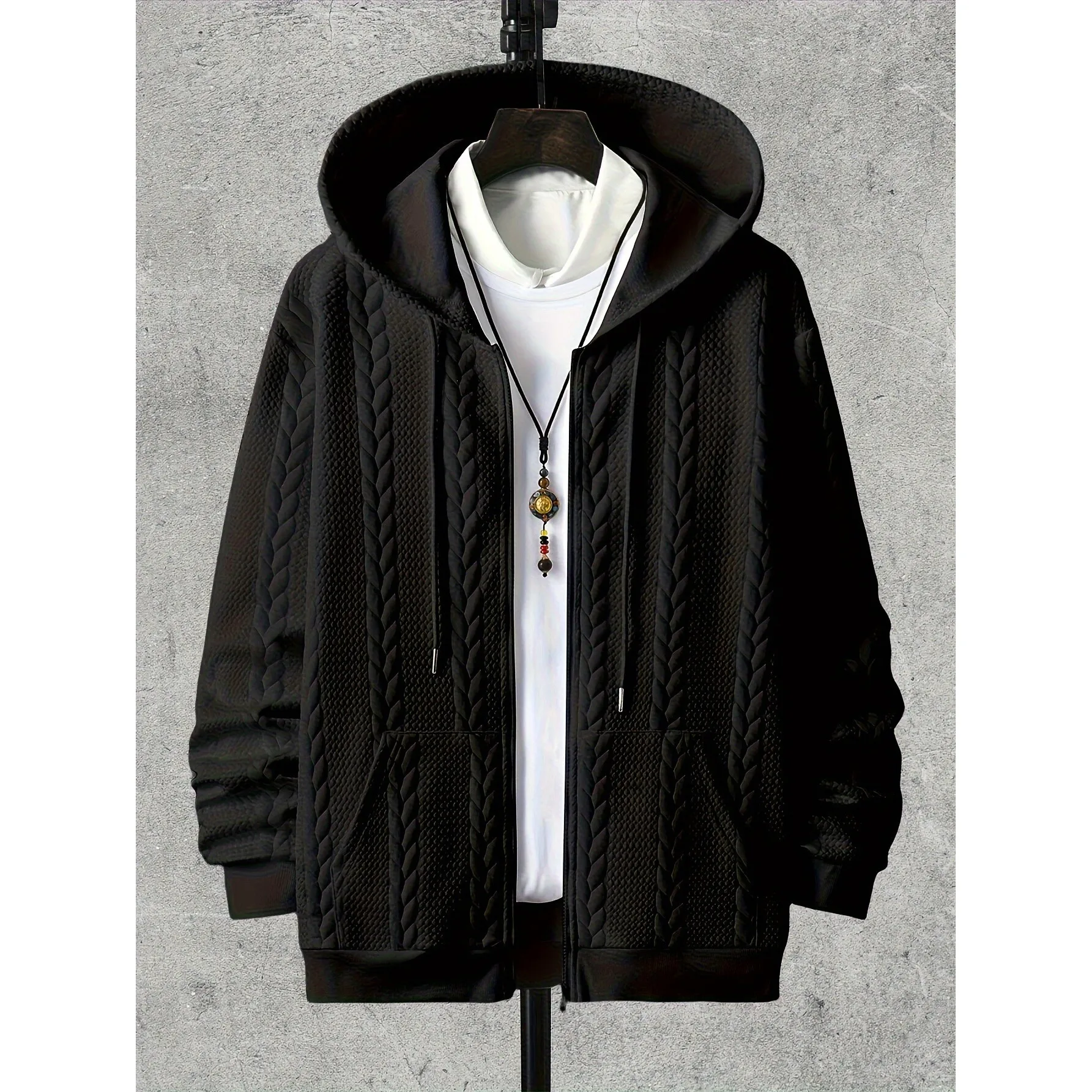 Men's Casual Hooded Sweatshirt Comfortable Hoodie Sweatshirt Non-deformable Zipper Design Animal Pattern Available for Women
Men's Casual Hooded Sweatshirt Comfortable Hoodie Sweatshirt Non-deformable Zipper Design Animal Pattern Available for Women