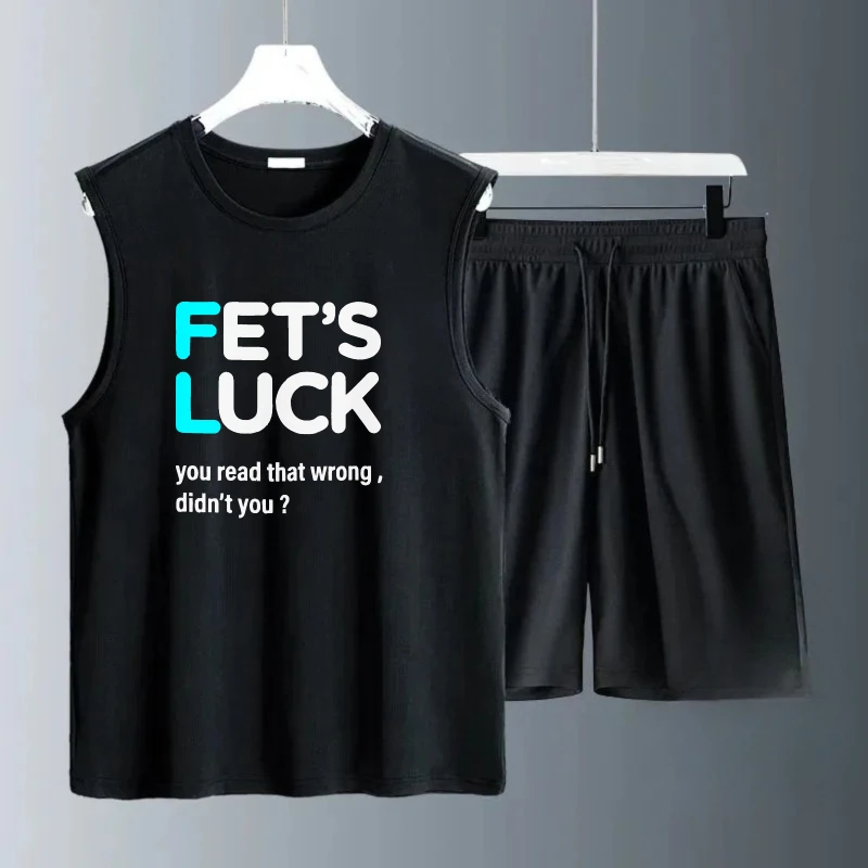 Men's Tank Top Sets 2026 Summer Quick drying beach seaside running oversize Breathable sports suits clothing set crewneck
Men's Tank Top Sets 2026 Summer Quick drying beach seaside running oversize Breathable sports suits clothing set crewneck