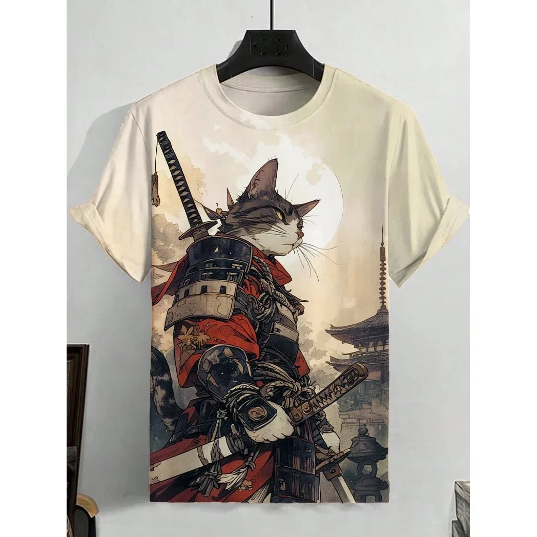 Funny 3D Animal Printed Men's T Shirt Fashion Trend Short Sleeve Tops Summer Casual Round Neck Oversized T-shirt Street Clothing
Funny 3D Animal Printed Men's T Shirt Fashion Trend Short Sleeve Tops Summer Casual Round Neck Oversized T-shirt Street Clothing