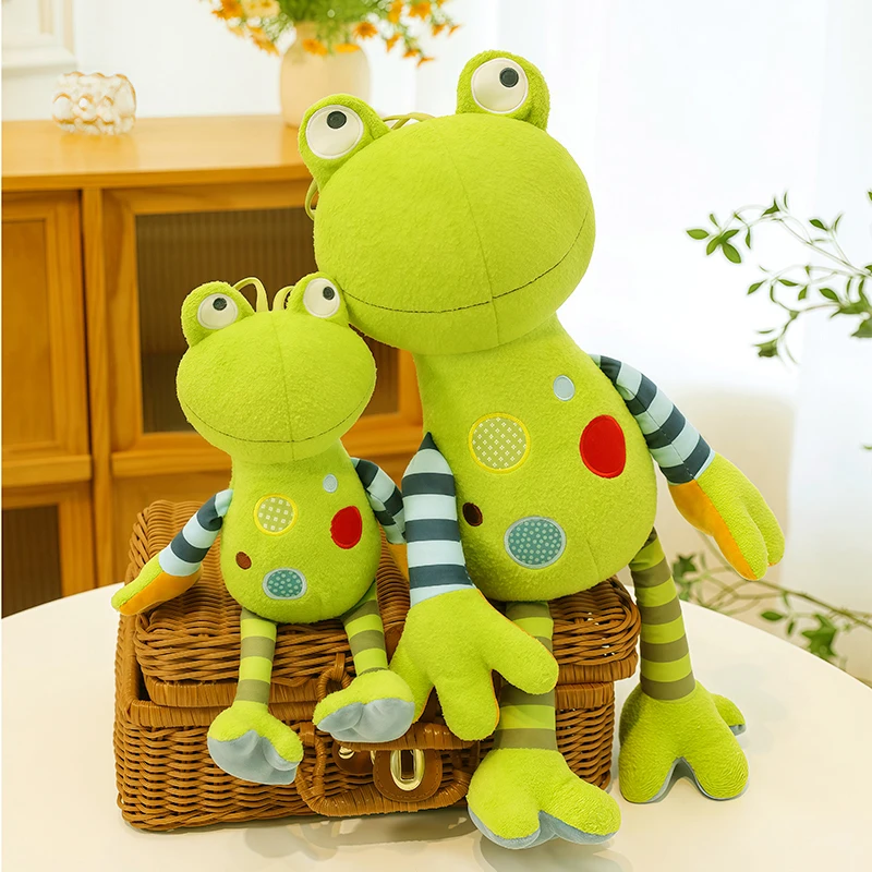 New Cartoon Frog Family Plush Dolls Green Soft Stuffed Animal Toys for Kids Bedroom Sofa Decor Perfect Birthday Christmas Gifts
New Cartoon Frog Family Plush Dolls Green Soft Stuffed Animal Toys for Kids Bedroom Sofa Decor Perfect Birthday Christmas Gifts