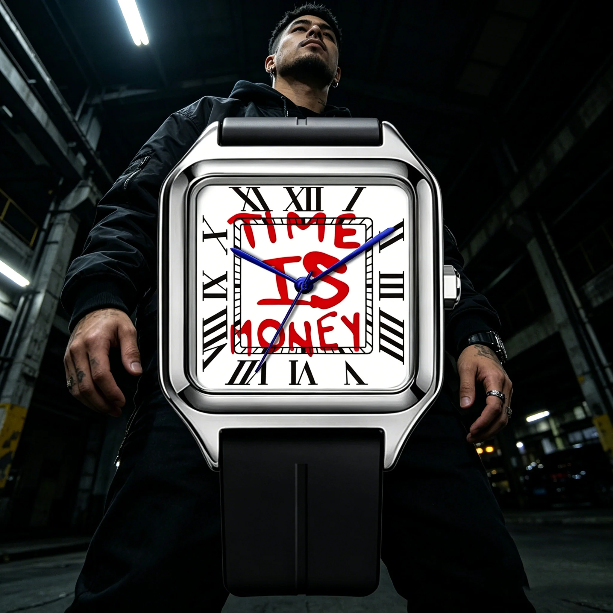 Men's High-End Business Watch Stainless Steel Alloy Square Dial Fashionable Silicone Strap Waterproof Quartz Watch
Men's High-End Business Watch Stainless Steel Alloy Square Dial Fashionable Silicone Strap Waterproof Quartz Watch