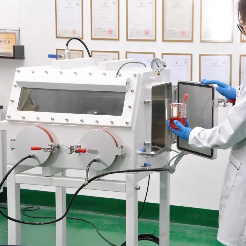 Vacuum Glove Box for Lithium Battery & Biology Anaerobic Experiment Lab Synthetic Working Chamber
Vacuum Glove Box for Lithium Battery & Biology Anaerobic Experiment Lab Synthetic Working Chamber