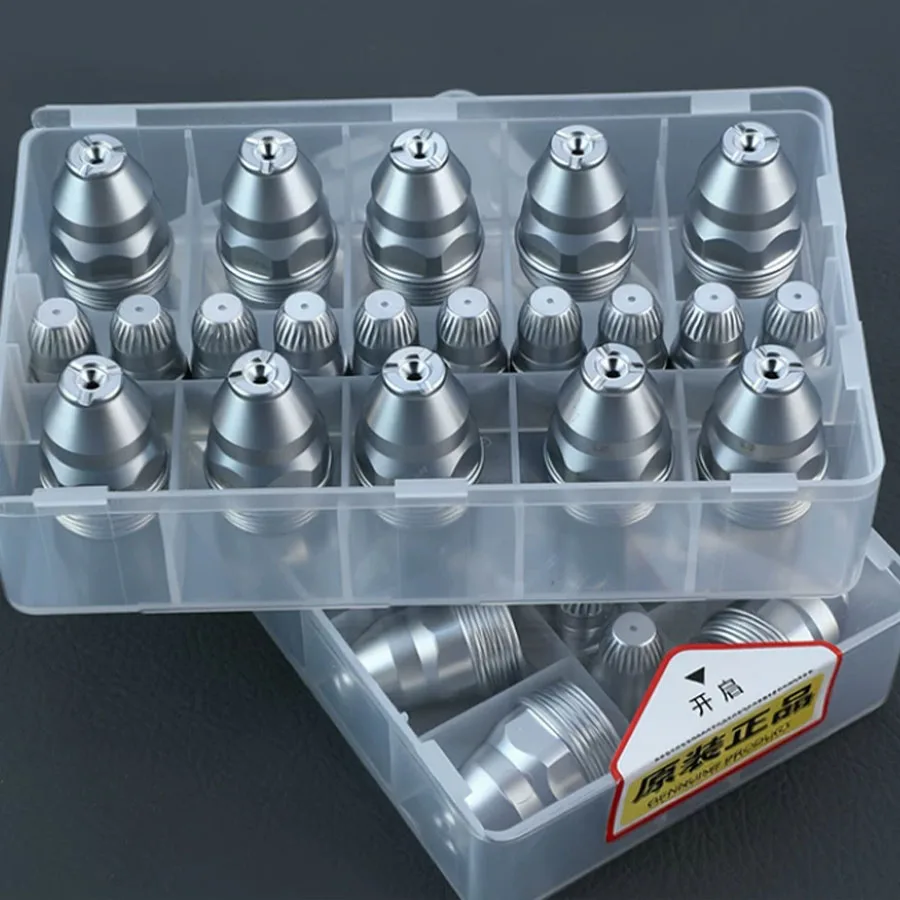 Cutting nozzle p80 can contact plasma cutting nozzle, cutting gun accessories, protective nozzle, electrode nozzle set
Cutting nozzle p80 can contact plasma cutting nozzle, cutting gun accessories, protective nozzle, electrode nozzle set