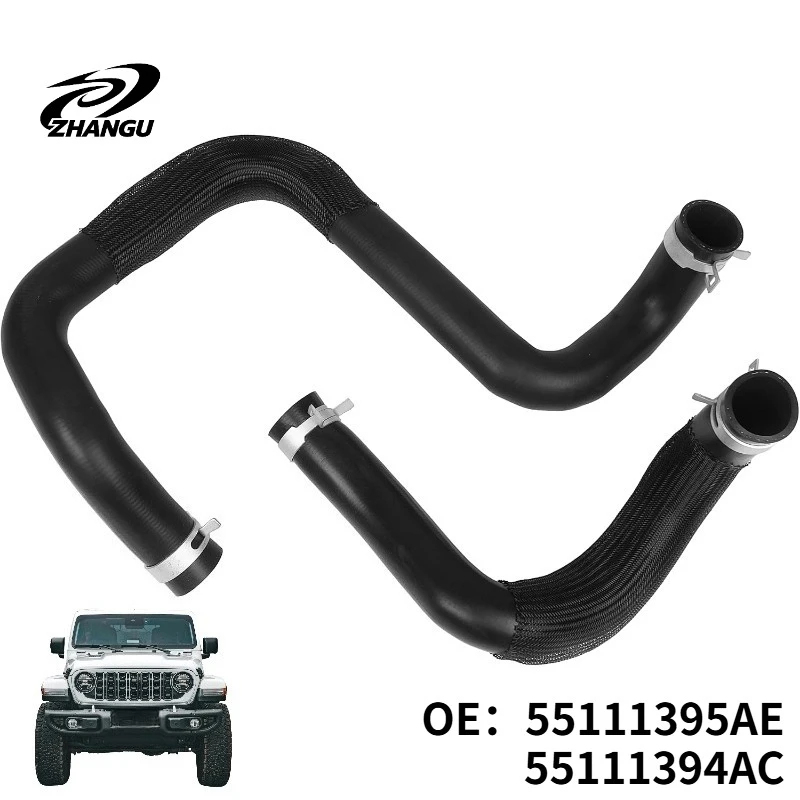 1SET Upper and Lower Radiator Coolant Hose Fit for Jeep Wrangler 2012-2017 for JK 2018 Replace OEM 55111395AE 55111394AC
1SET Upper and Lower Radiator Coolant Hose Fit for Jeep Wrangler 2012-2017 for JK 2018 Replace OEM 55111395AE 55111394AC