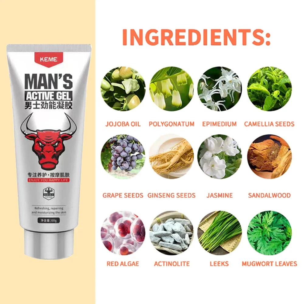 Men's Penile Enlargement Gel Increase Size Erection Thickening Thickening Paste Extract Male Extension Agent Growth Cream 60ML
Men's Penile Enlargement Gel Increase Size Erection Thickening Thickening Paste Extract Male Extension Agent Growth Cream 60ML