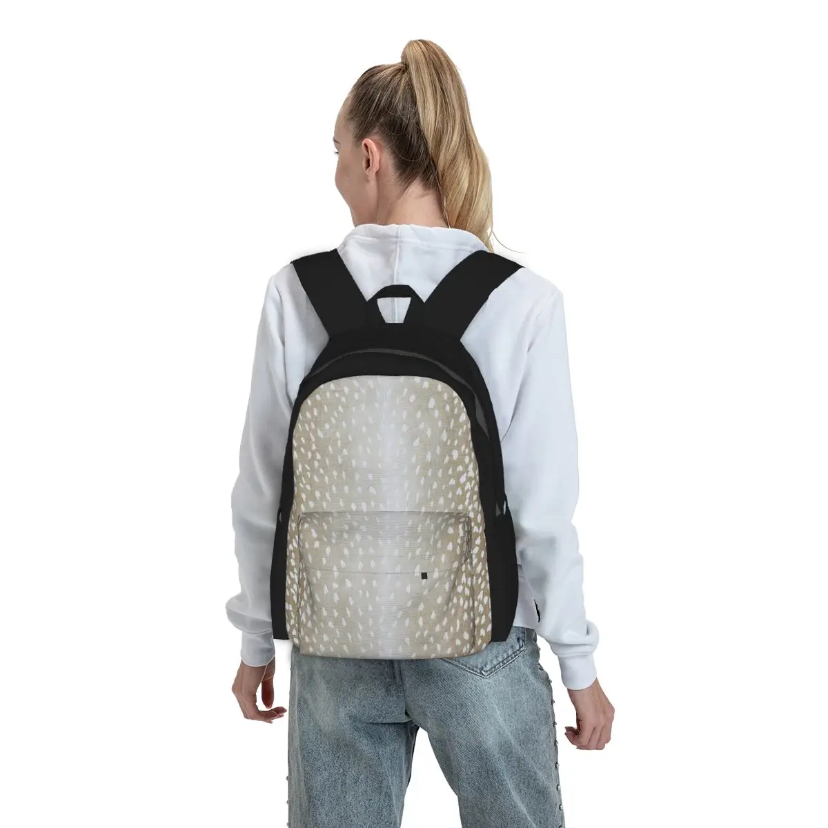 Fawn Beige Antelope Print Backpack Boys Girls BookBag Kids School Bag Computer Shoulder Bags for Men Women
Fawn Beige Antelope Print Backpack Boys Girls BookBag Kids School Bag Computer Shoulder Bags for Men Women